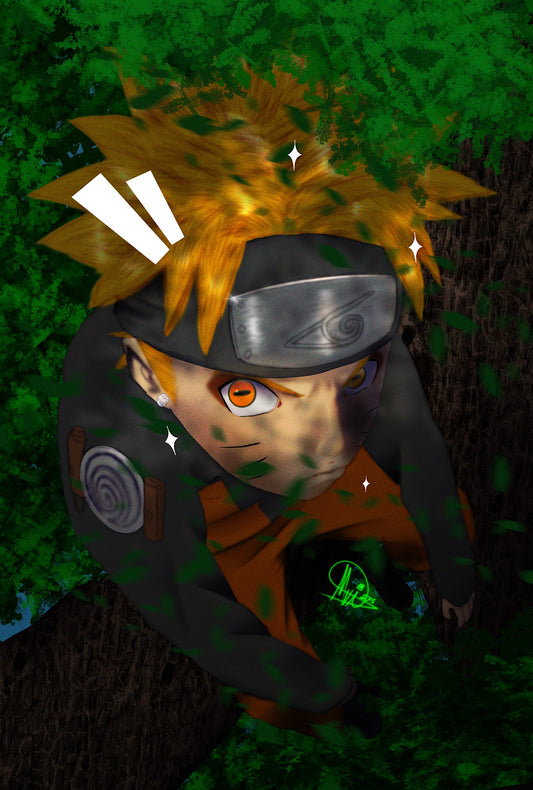 N∀RUT0 - P0STER